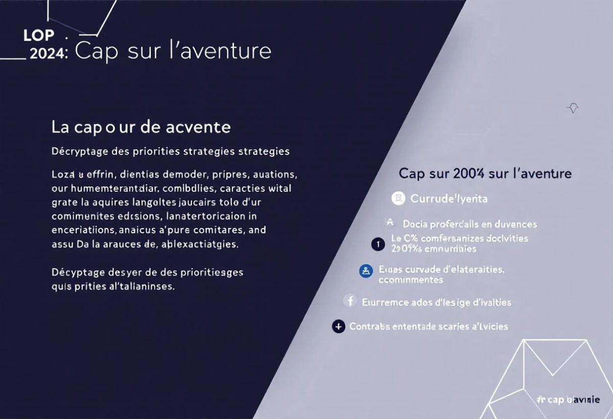 2024 : Cap sur l'avenir - Décryptage des priorités stratégiques incontournables