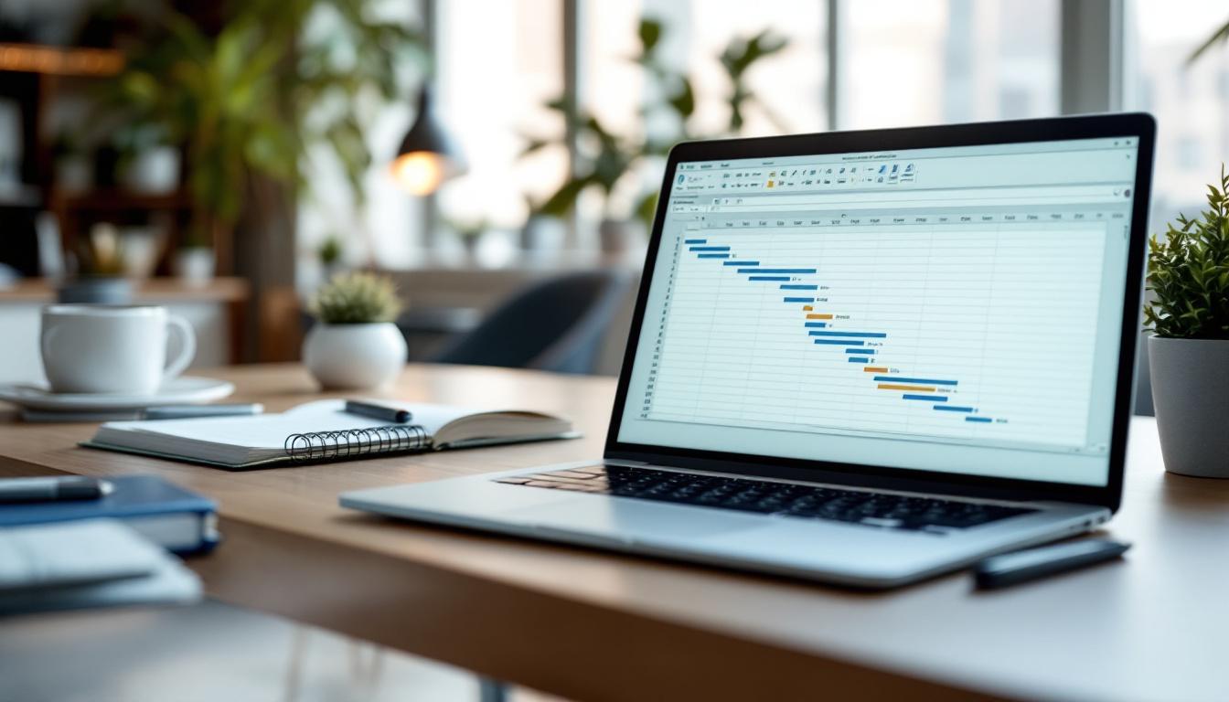 Exemple retroplanning Excel et Gantt pour vos projets 2026